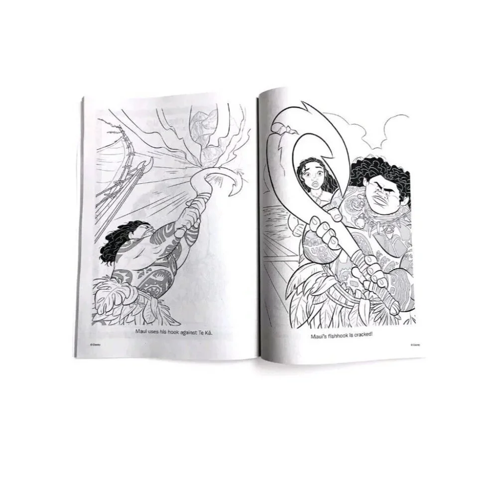 Disney Moana Jumbo Coloring & Activity Book Tear & Share Pages